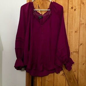Gucci Women's Rich Purple Blouse